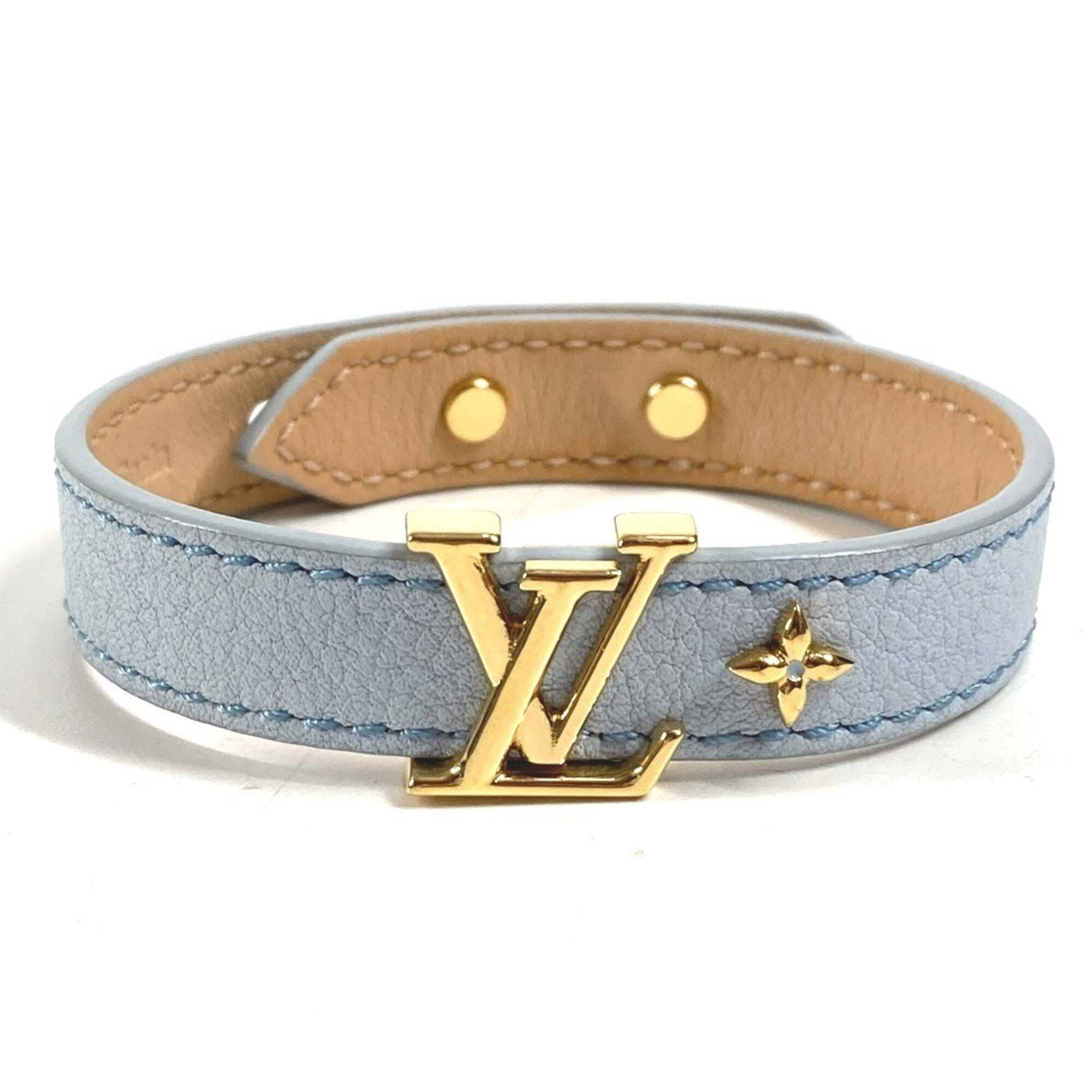 Louis Vuitton Blue Leather Charm Bracelet 890$